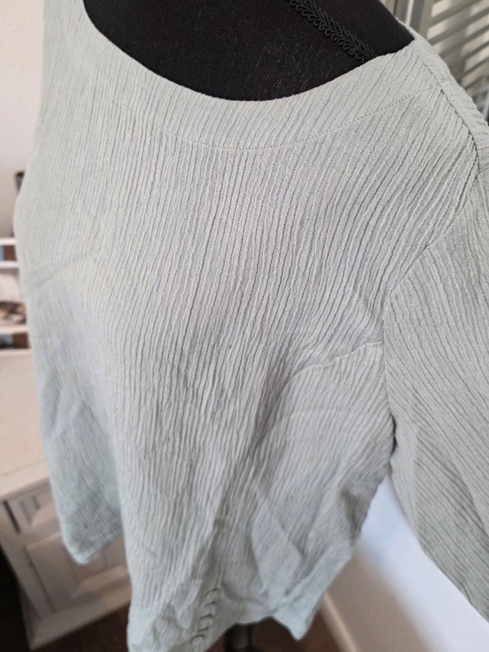 🆕️ Soft Surroundings Oceo Crinkle Gauze Tunic - Picture 3 of 9